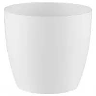 Virágcserép San Remo 16 cm fehér