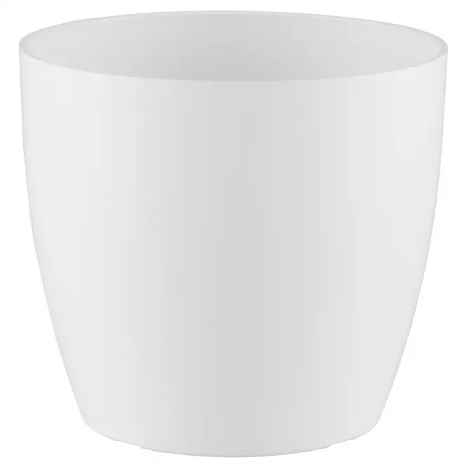 Virágcserép San Remo 16 cm fehér