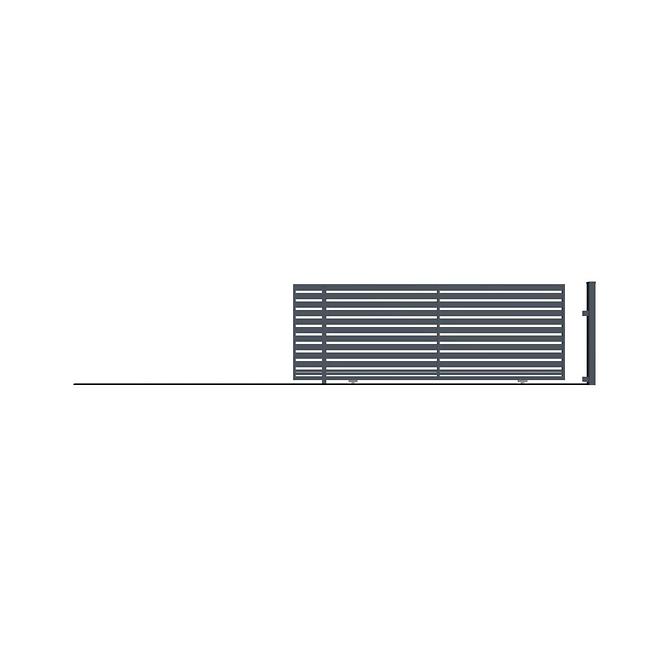 SZAFIR tolókapu szár nélkül balos 152X400 W01366
