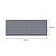 SZAFIR 150X400 kapu W01360 hajtással,2