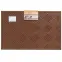 Lábtörlő Eco dombornyomott barna 60x90 Eco6090,2