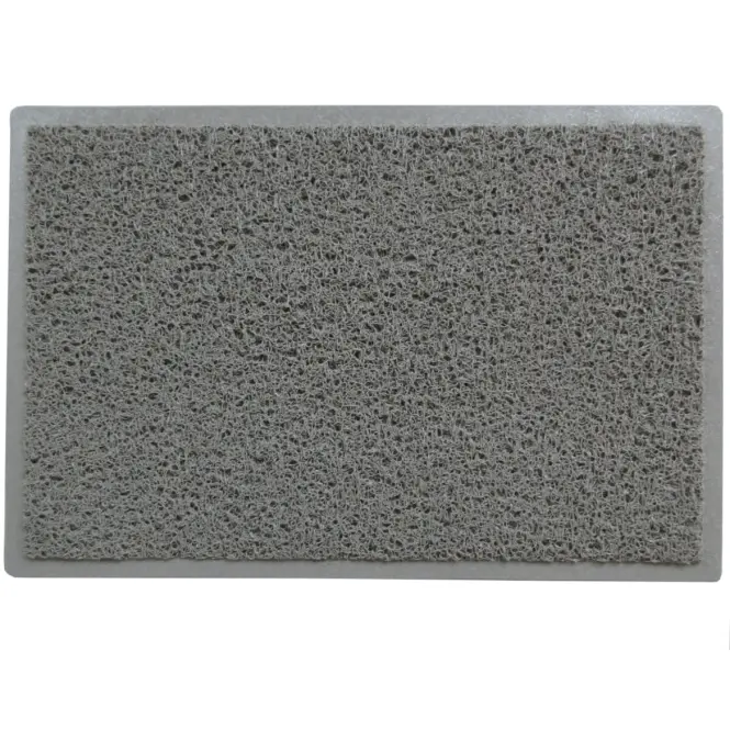 Lábtörlő Spagetti szürke vinyl 40x60 Cmb10