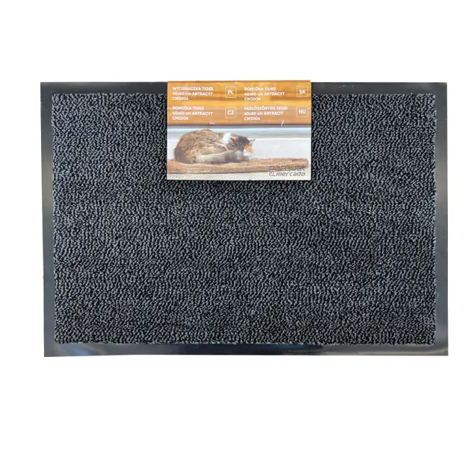 Lábtörlő Tiger 40x60cm antracit Cm3004