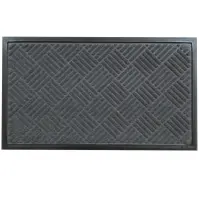 Lábtörlő dombornyomott Anthracite Premium 45x75