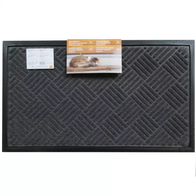 Törlő dombornyomott Anthracite Premium 45x75