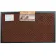 Lábtörlő dombornyomott barna Premium 45x75 Cmrb45750,2
