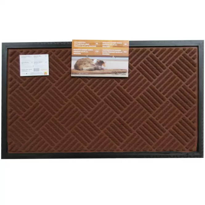 Törlő dombornyomott barna Premium 45x75 Cmrb45750