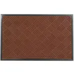 Lábtörlő dombornyomott barna Premium 60x90 Cmrb60900
