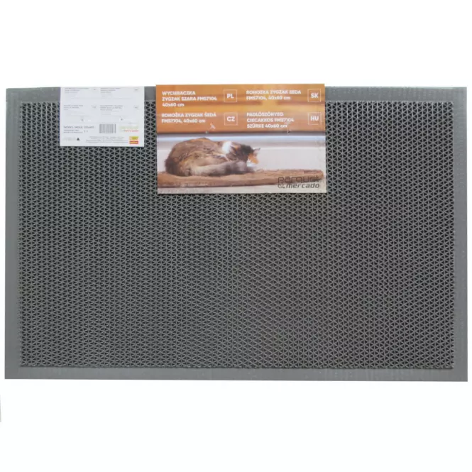 Törlő cok-cak szürke 40x60 Fms7104