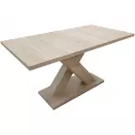 Kinyitható asztalok  Hodor  146/186x80cm Tölgy Sonoma