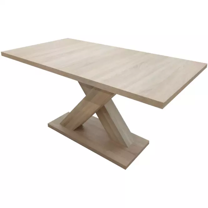 Kinyitható asztalok  Hodor  146/186x80cm Tölgy Sonoma