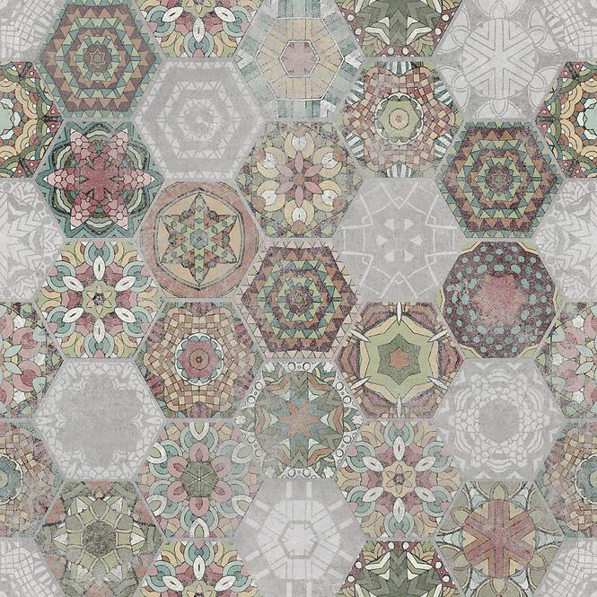 Csempe Gres Patchwork Hexagon Colour 60/60