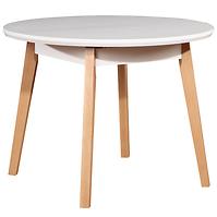 Asztal ST39 100+30 fehér/buk