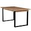 Asztal ST42 150x85+48 wotan tölgy/fekete