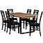 Asztal ST42 150x85+48 wotan tölgy/fekete,4