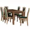 Asztal ST28 140+40X80 tölgy lancelot,4