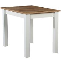Asztal ST29 100X70 wotan tölgy/fehér