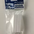 Univerzális sarok Foge 80 fehér fél matt 2db
