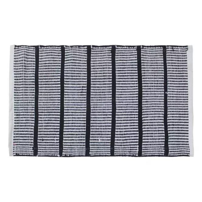 Szőnyeg Breton Stripe 0,8/1,5 DO-RUG-C1005 fekete