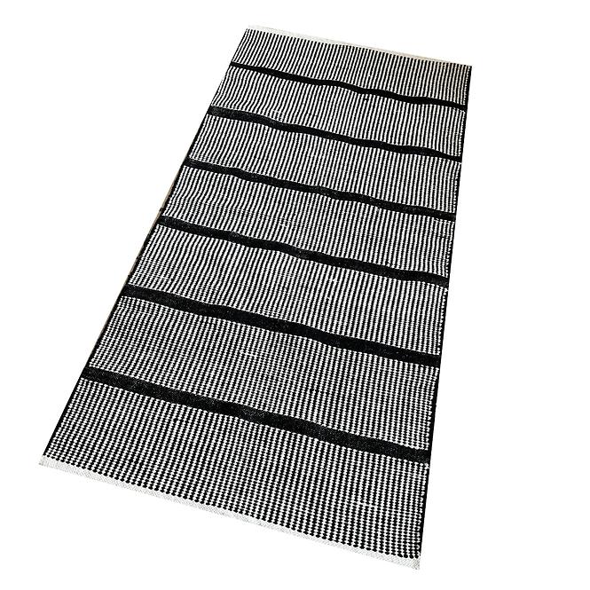 Szőnyeg Breton Stripe 0,8/1,5 DO-RUG-C1005 fekete