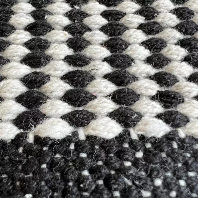 Szőnyeg Breton Stripe 0,8/1,5 DO-RUG-C1005 fekete