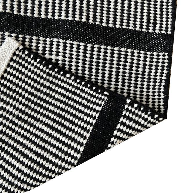 Szőnyeg Breton Stripe 0,8/1,5 DO-RUG-C1005 fekete