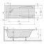 Kád WP/MO 75X170,3