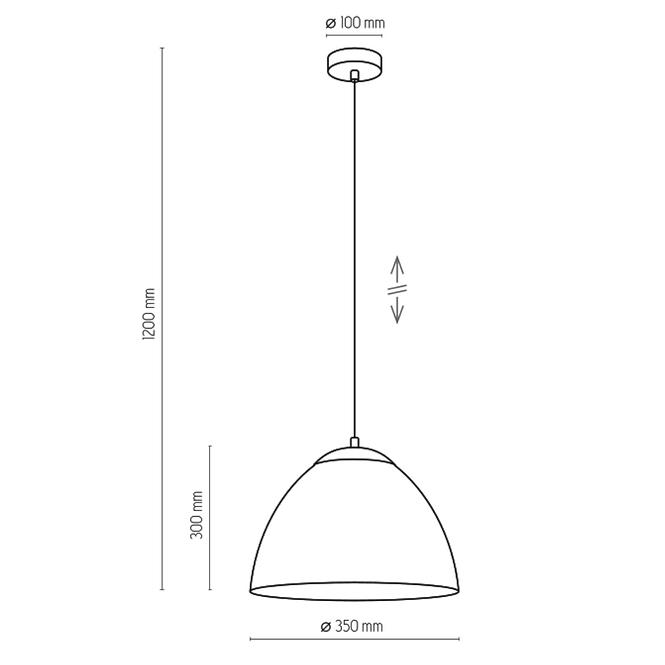 Lámpa Faro graphite 3193 LW1