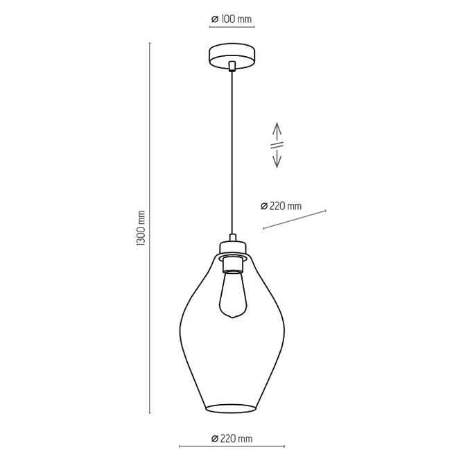 Lámpa Tulon Graphit 4192 LW1
