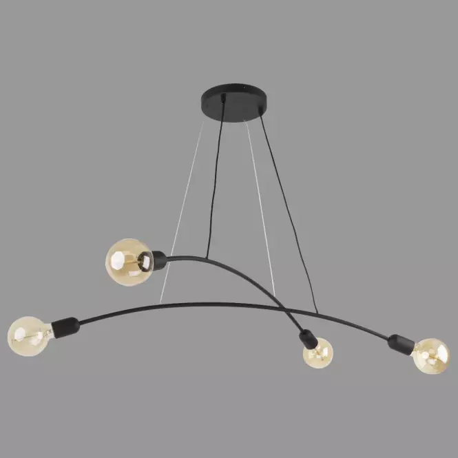 Lámpa Helix black 2724 LW4
