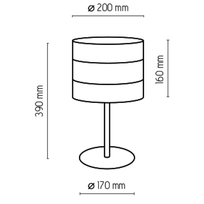 Lámpa Togo white 5056 LB1