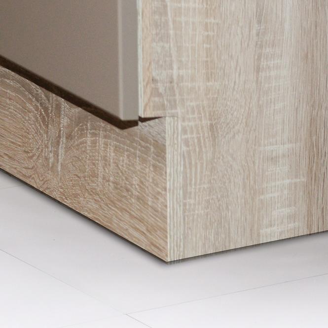 Konyhabútor Premio 260 C plus sonoma/fehér/cappuccino BB,6