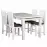 Étkező készlet Miron 1+4 st28 120x80+40 +W77 fehér