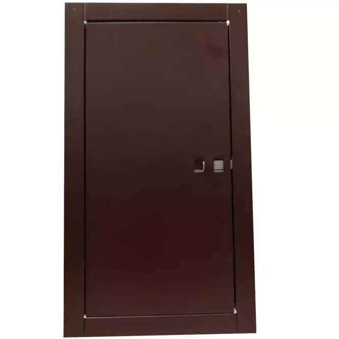 Kéményajtó 15x30 barna,2
