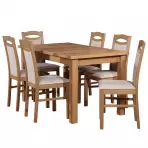 Étkező készlet Idalia 1+6 st28 140x80+40 +W120 wotan