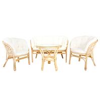 Rattan szett Tropicana natural/bézs
