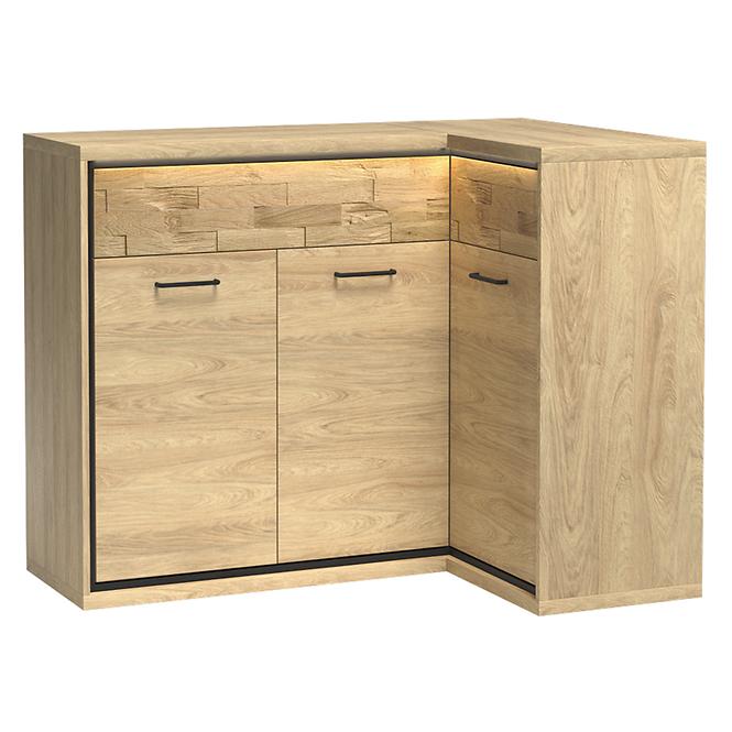 Komód tábla M15 Mediolan Natural Hikora,2
