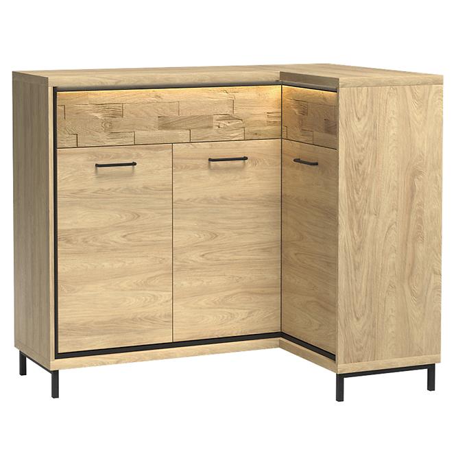 Komód tábla M15 Mediolan Natural Hikora,5