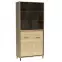 Vitrin M3 Mediolan Natural Hikora,4