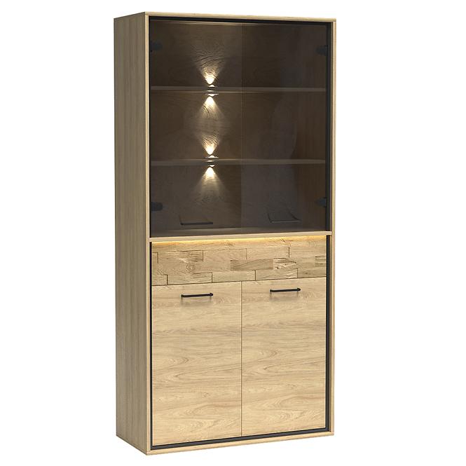 Vitrin M3 Mediolan tábla Natural Hikora,2