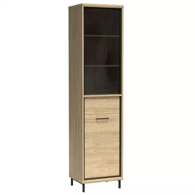 Vitrin M4 Mediolan Natural Hikora