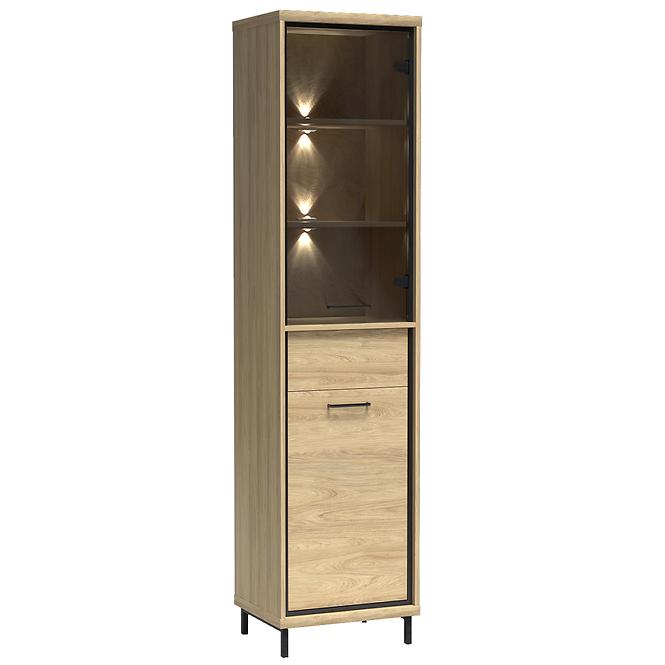 Vitrin M4 Mediolan Natural Hikora