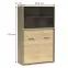 Vitrin M5 Mediolan Natural Hikora,3