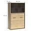 Vitrin M5 Mediolan Natural Hikora,3