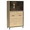 Vitrin M5 Mediolan Natural Hikora,5