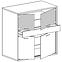 Vitrin M5 Mediolan Natural Hikora,7