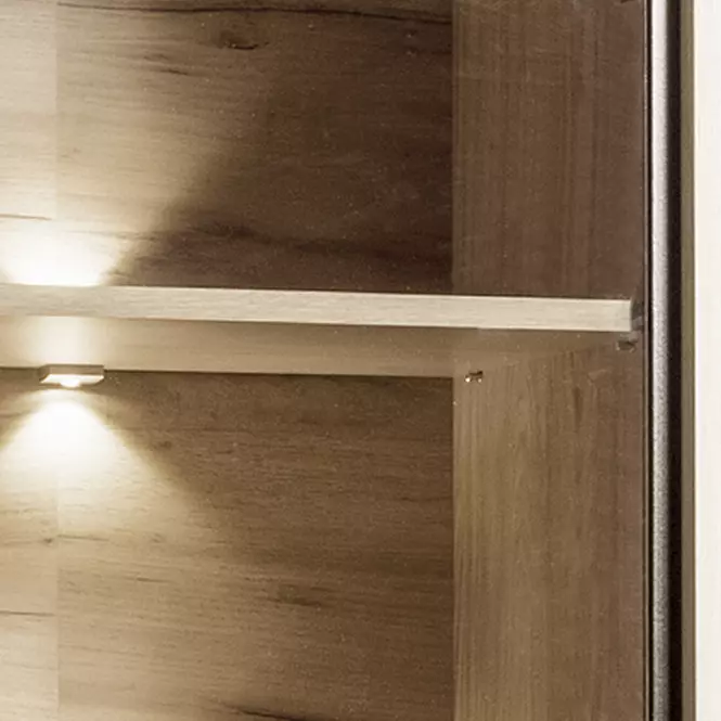 Vitrin M5 Mediolan Natural Hikora,8