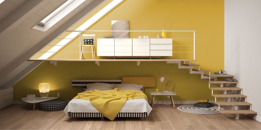 Mézszínű optikai trükkök - meleg színek a falakon, bútorokon és kiegészítőkön