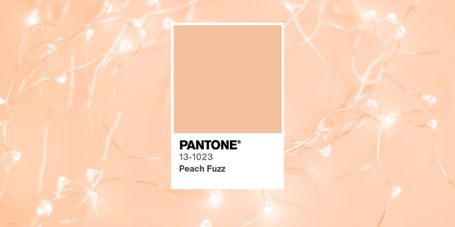 Peach Fuzz - Pantone szín 2024-re