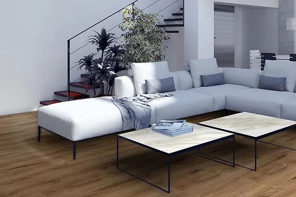 Elegáns ágyfunkciós kanapé a nappaliban glamour stílusban